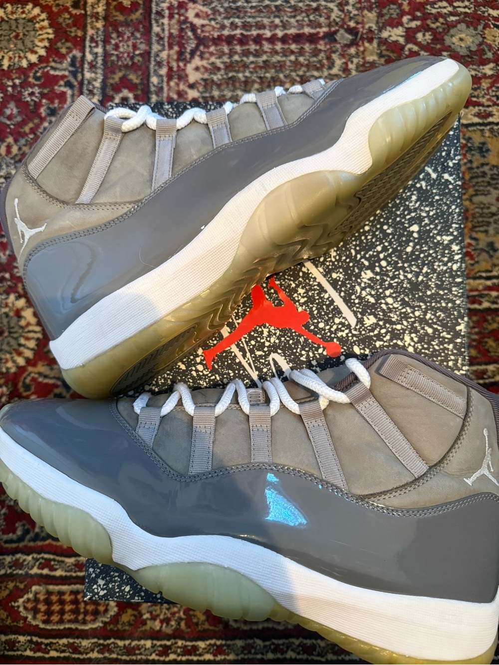 Jordan 11 Retro Cool Grey/White Sneakers